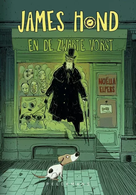 Cover van boek James Hond en de zwarte vorst
