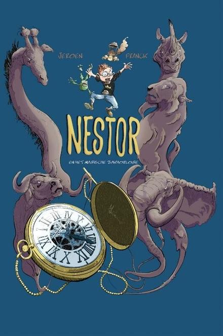 Cover van boek Nestor en het magische zakhorloge