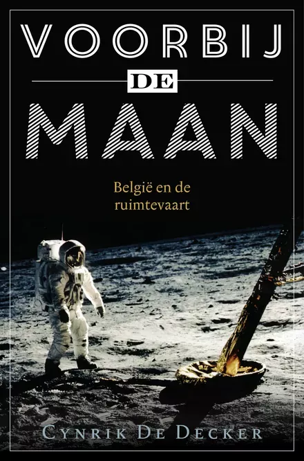 Cover van boek Voorbij de maan - België en de ruimtevaart