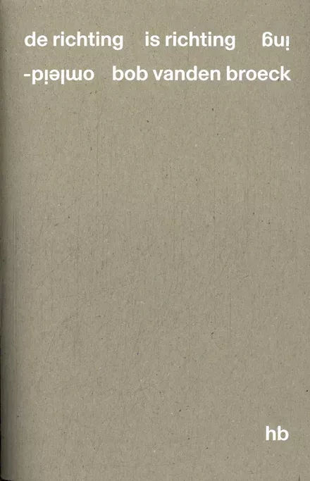 Cover van boek de richting is richting omleiding 