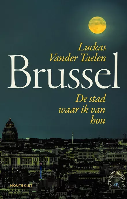 Cover van boek Brussel. De stad waar ik van hou.