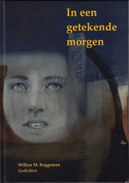 Cover van boek In een getekende morgen, gedichten, met illustraties door Pol Mara