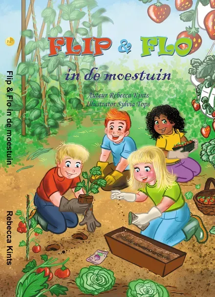 Cover van boek Flip & Flo in de moestuin