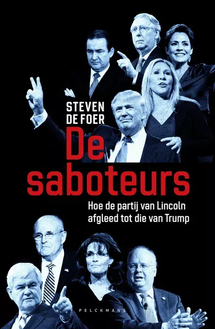 Cover van boek De Saboteurs (Pelckmans, 2024)