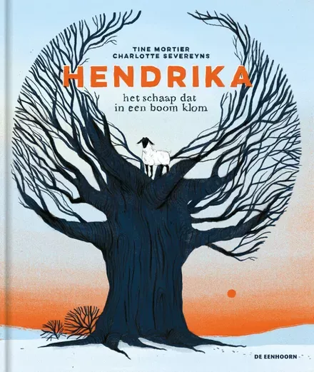 Cover van boek Hendrika, het schaap dat in een boom klom
