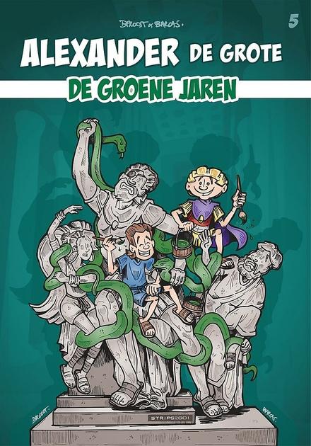 Cover van boek Alexander De Grote 'De Groene Jaren'