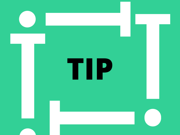 Groene afbeelding praktische tip